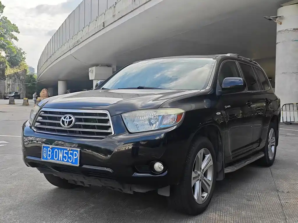 Аукционный лист TOYOTA HIGHLANDER 2012