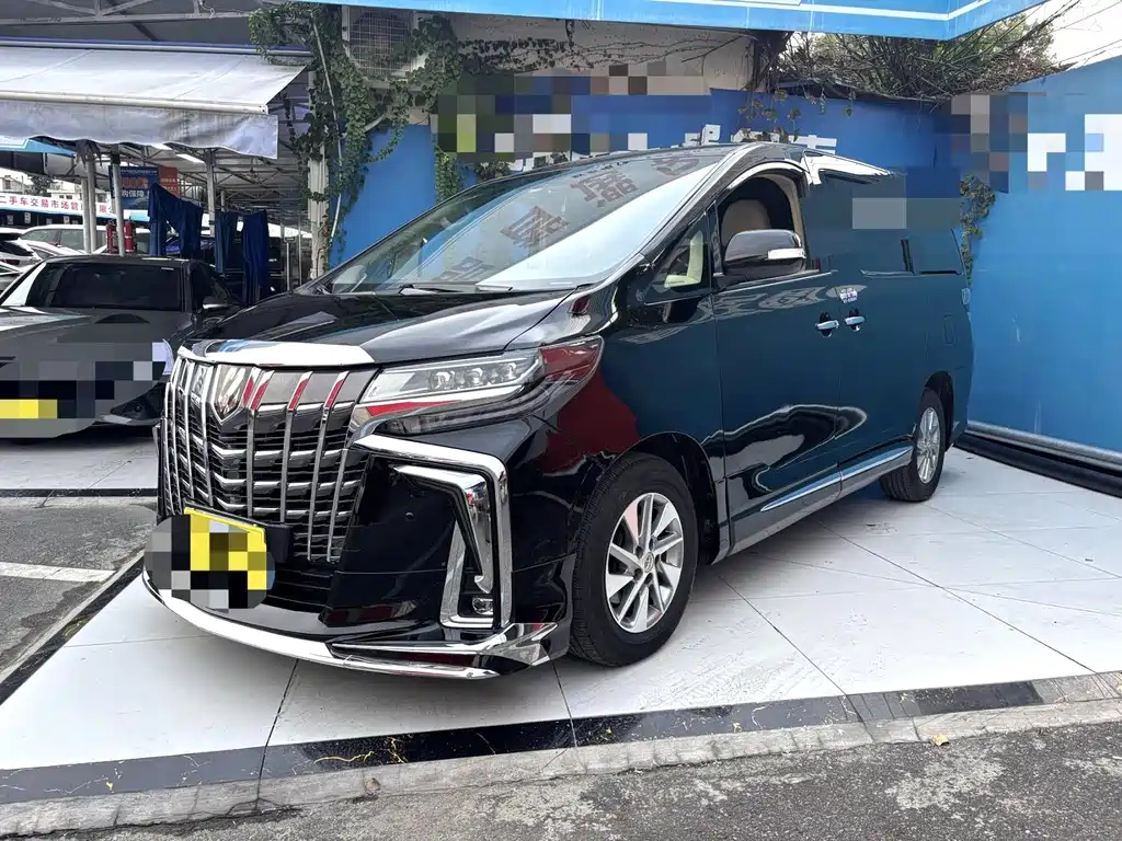 Аукционный лист TOYOTA ALPHARD 2012
