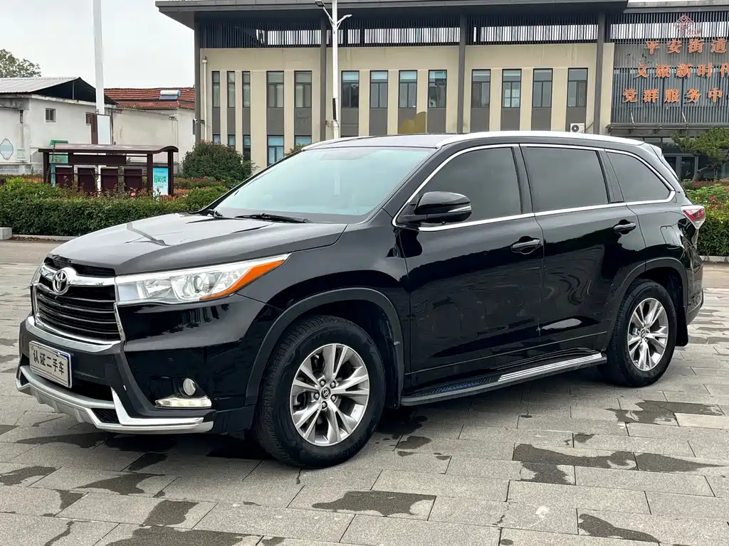 Аукционный лист TOYOTA HIGHLANDER 2017