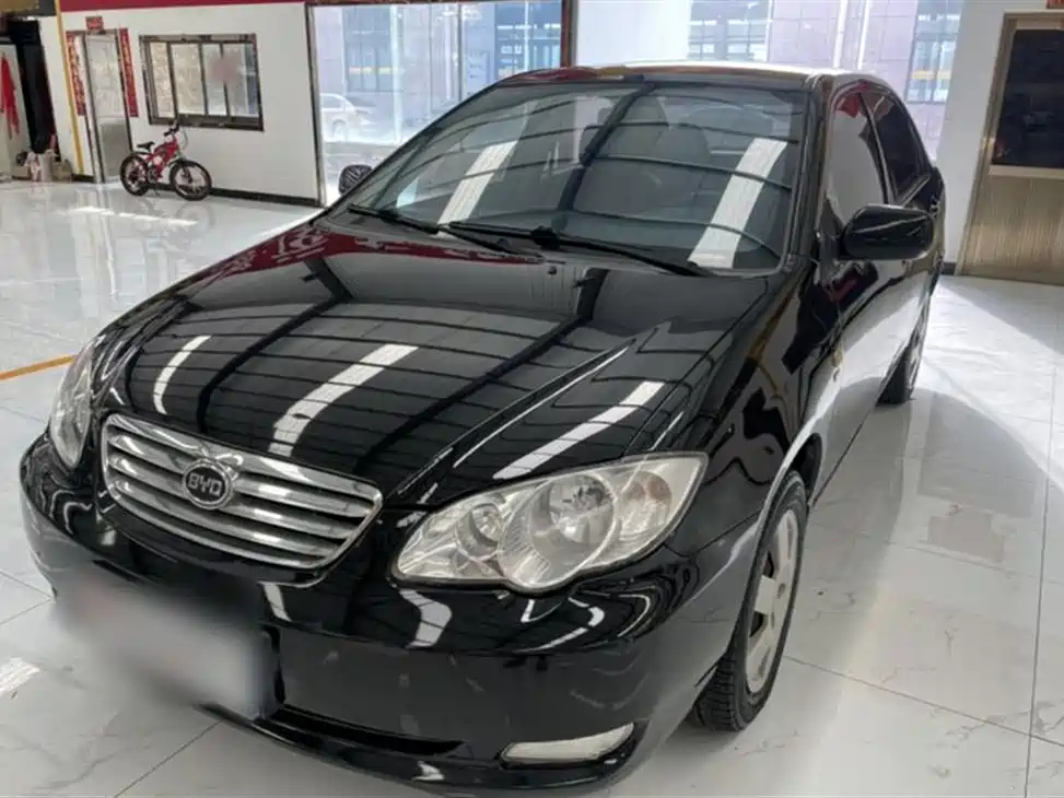 Аукционный лист BYD F3 2012