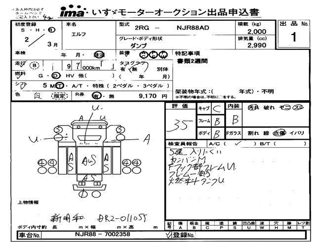 Аукционный лист